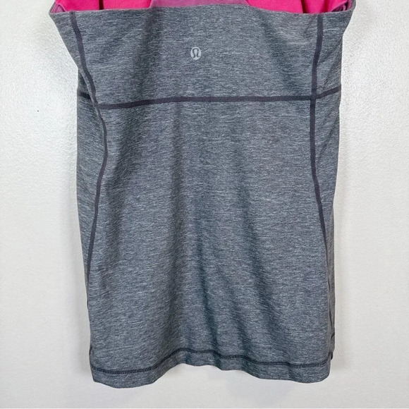 Lululemon Womens Size 8 Grey Scoop Neck Tank Top - Picture 8 of 10